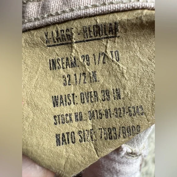 Vintage Desert Camo Cargo Pants